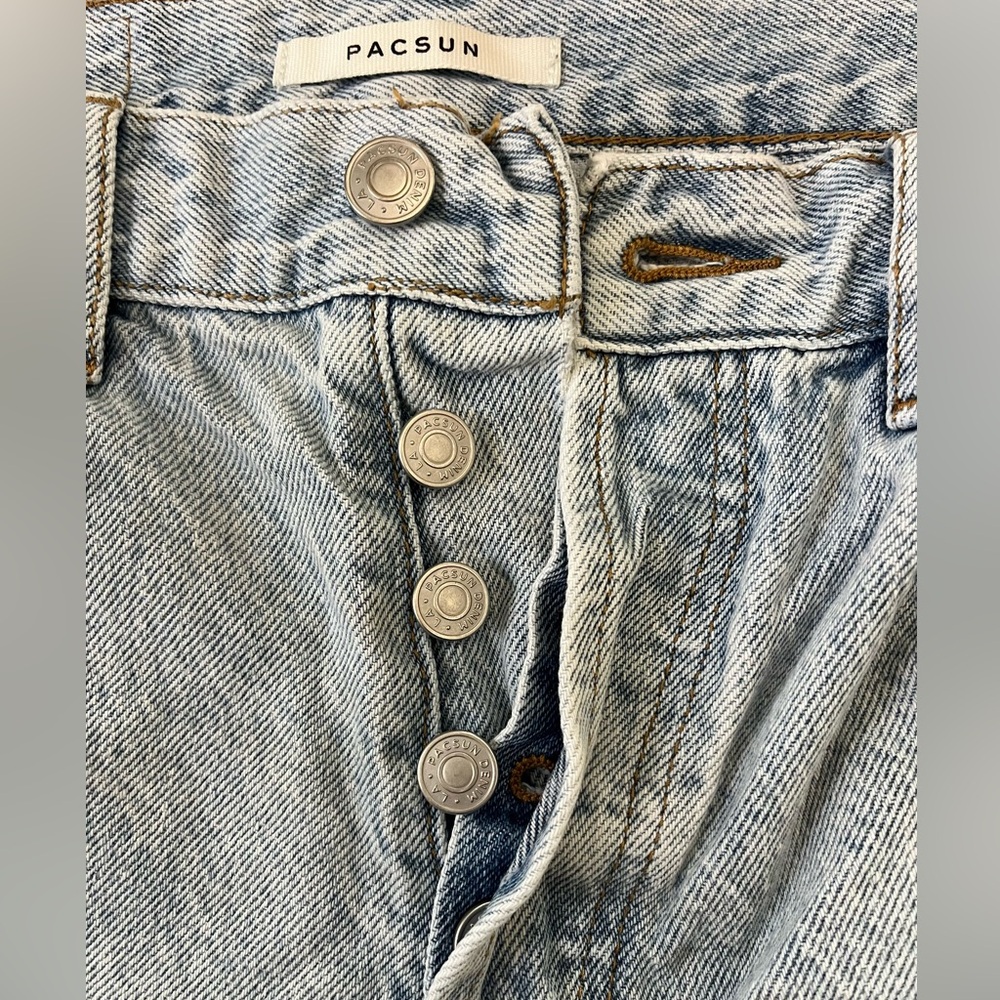 PACSUN High Rise Straight Jeans